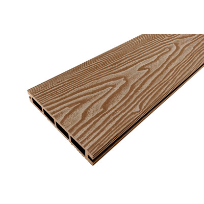 Террасная доска Light Esthetic Wood коричневая 145 x 22 x 4000