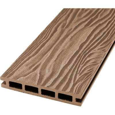 Террасная доска Standart пустотелая кедр 145 x 22 x 6000