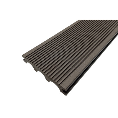 Террасная доска шовная полнотелая венге 150 x 23.5 x 6000