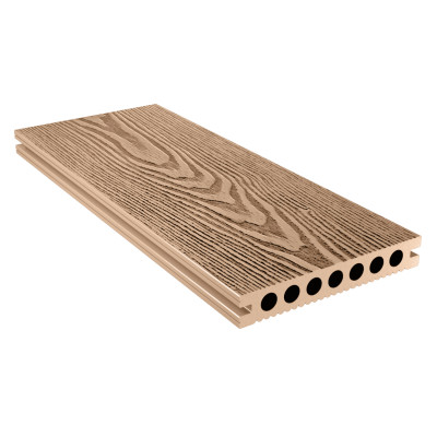 Террасная доска Business пустотелая кедр 145 x 22 x 4000