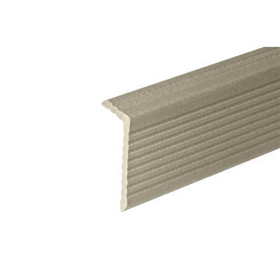 Уголок ДПК Holzhof 30 x 70 x 3000 нешлифованный слоновая кость