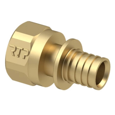 Муфта аксиальная латунная В 3/4 x 25 редукционная