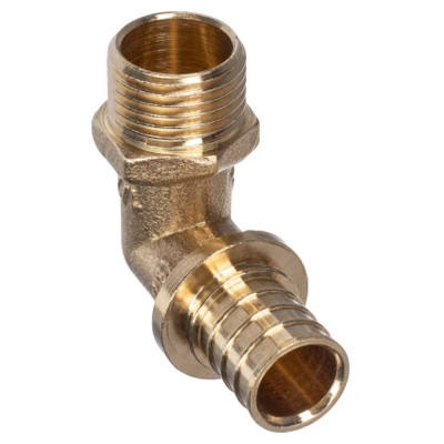 Угол 90 аксиальный латунный Н 1/2 x 20