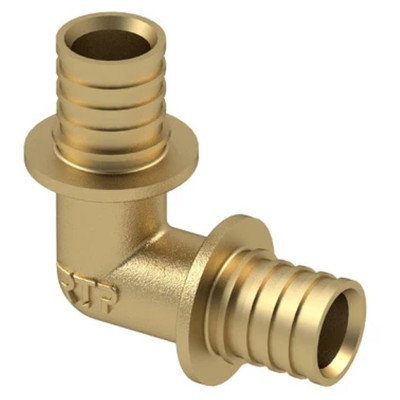 Угол 90 аксиальный латунный 25