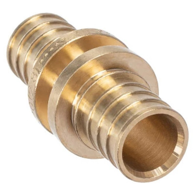 Муфта аксиальная латунная 20 прямая