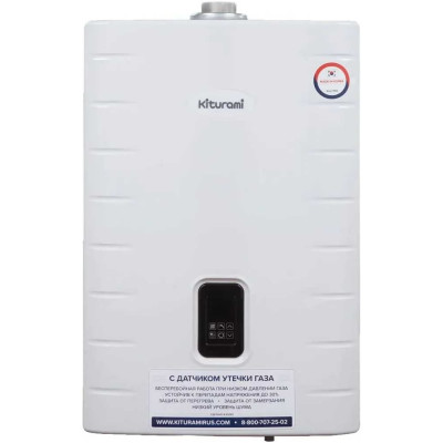 Котел газовый настенный World Alpha С-24Н 24 кВт одноконтурный закрытый встроенная панель