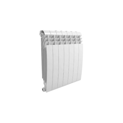 Радиатор биметаллический PREMIO 500/96 8 секций 570 x 640 x 96 1354 Вт боковое подключение