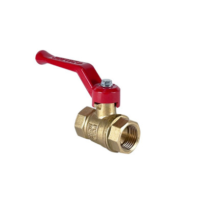 Кран шаровой латунный DeltaPro для ВОДЫ 1 1/2 ВР/ВР ручка-рычаг, 11Б27фт1М (8/2)