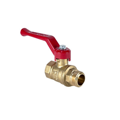 Кран шаровой латунный DeltaPro для ВОДЫ  1  ВР/НР ручка-рычаг, VALFEX 11Б27фт1М (32/8)