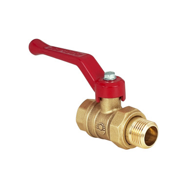 Кран шаровой латунный DeltaPro для ВОДЫ  1  ВР/НР рычаг,амер-ка, VALFEX 11Б27фт1М (24/6)