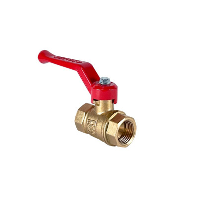 Кран шаровой N/P59 для ВОДЫ 1 1/2 ВР/ВР ручка-рычаг, латунный VALFEX 11Б27фт1М (8/2)