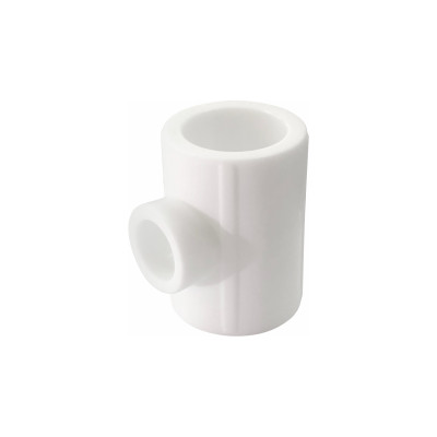 Тройник полипропиленовый PRO PP-R 25 x 20 x 25 редукционный белый