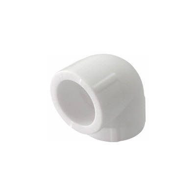 Угол 90 полипропиленовый PRO PP-R ВВ 50 белый