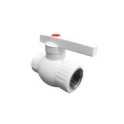 Кран шаровой комбинированный ВР 32х1 (24/6) (Valfex) БЕЛЫЙ ВАЛФ-РУС