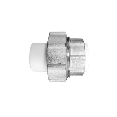 Муфта полипропиленовая STANDART PP-R 32 разъемная белая