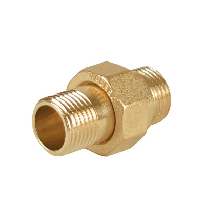 Разъемное соединение латунное НН 1/2 Американка прямое